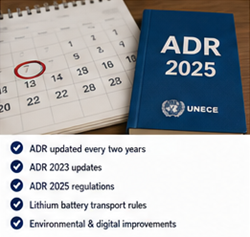 ADR-Aktualisierungen und Überarbeitungen des Gefahrgut-Transportrechts in Europa