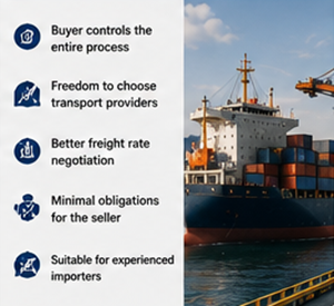 Vorteile in internationaler Logistikplanung und Transportmanagement unter EXW-Bedingungen