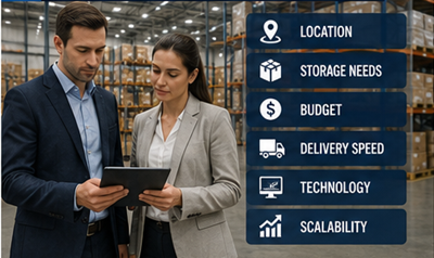 Logistikverantwortliche wählen Lagerlösungen für Supply-Chain-Prozesse aus