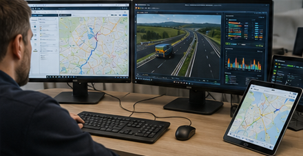 Digitale Routenplanung und GPS-Tracking-Systeme für Übermaßtransporte
