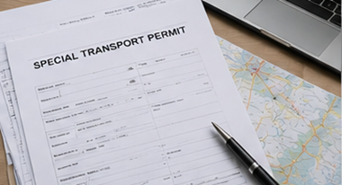 Genehmigungen für Sondertransporte, Routenfreigaben und Logistikdokumente für übergroße Ladung