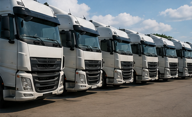 Flottenversicherung für mehrere Lkw, Anhänger und gewerbliche Logistikfahrzeuge