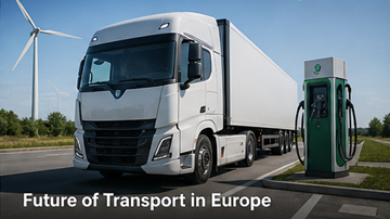 Elektro-Lkw grüne Logistik Europa nachhaltiger Transport Zukunft smarte Logistiktechnologie