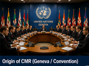 Internationales Transportübereinkommen in Genf als Ursprung der CMR-Konvention für den Straßengüterverkehr