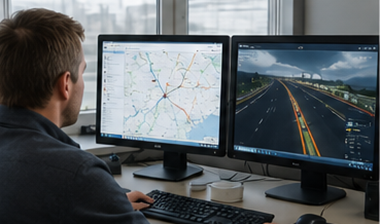 Routenplanung in der Schwertransportlogistik für den Transport übergroßer Ladung durch Europa