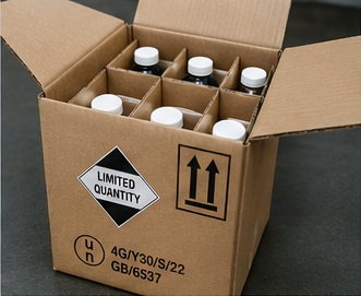 ADR-Limited-Quantity-Verpackungsanforderungen und zugelassene Gefahrgutkartons