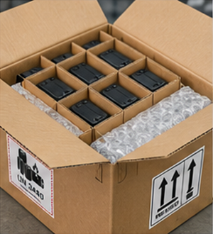 ADR-konforme Verpackung von Lithiumbatterien und Transportbehälter