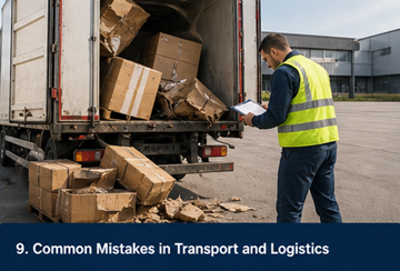 Häufige Transportfehler: falsche Verpackung, falsches Fahrzeug, Logistikfehler