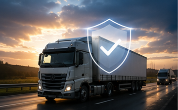 Lkw-Transport und Ladungsschutz als Darstellung von Versicherung und Risikomanagement in der Logistik