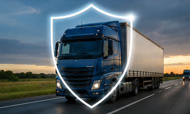 Gewerbliche Lkw-Versicherung für Logistik- und Gütertransportunternehmen
