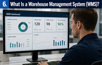 Digitales Warehouse-Management-System zur Nachverfolgung von Beständen und Logistikprozessen