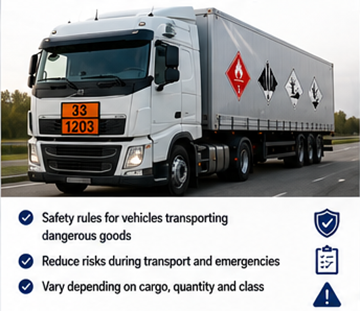 ADR-Anforderungen an Gefahrgutfahrzeuge und Sicherheits-Compliance im Transport in Europa