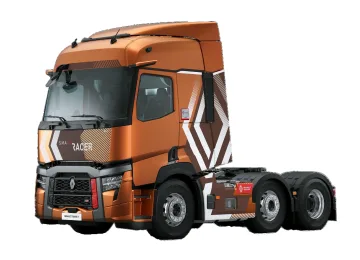 Frachtführer Sattelzugmaschine Renault T in Berlin Deutschland